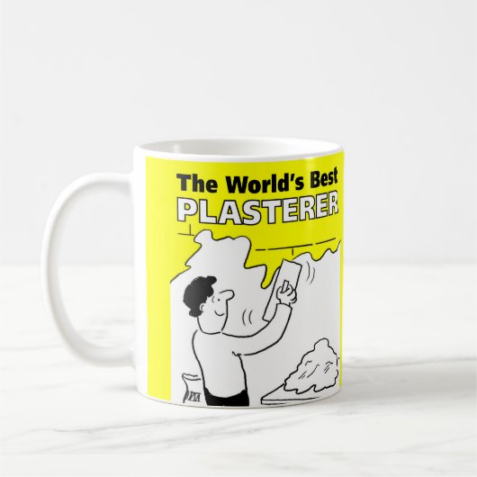 Mug Le meilleur plasticien du monde (Gauche)