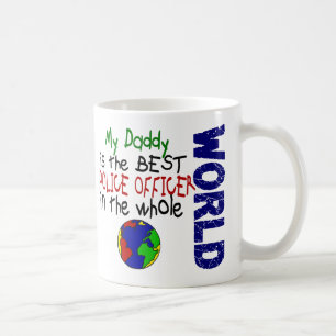 Mug Le meilleur policier en monde 2 (papa)