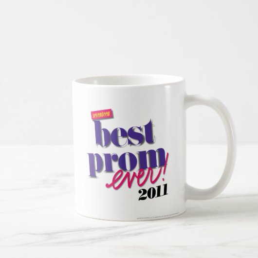 Mug Le meilleur pourpre de bal d'étudiants jamais - (Droite)