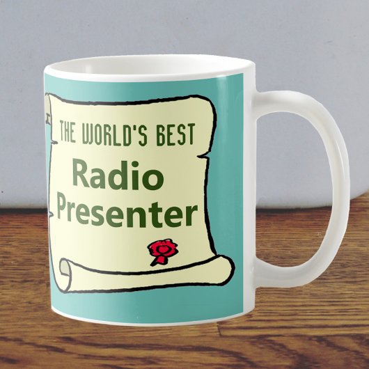 Mug Le meilleur présentateur de radio au monde.