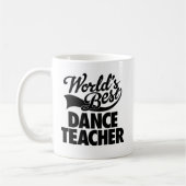 Mug Le meilleur professeur de la danse du monde (Gauche)