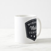 Mug Le meilleur professeur de maths de professeur de (Devant droit)