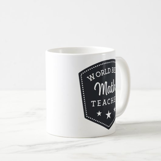 Mug Le meilleur professeur de maths de professeur de (Devant droit)