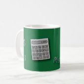 Mug Le meilleur professeur de maths du monde (Devant gauche)