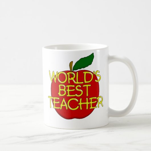 Mug Le meilleur professeur du monde (Droite)