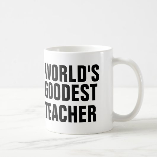 Mug Le meilleur professeur du monde (Droite)