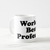 Mug Le meilleur professeur du monde (Devant gauche)