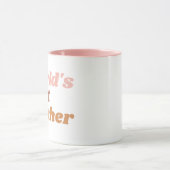 Mug Le meilleur professeur du monde de Boho apprécie M (Centre)