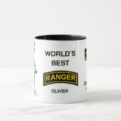 Mug Le meilleur Ranger du monde personnalisé (Centre)