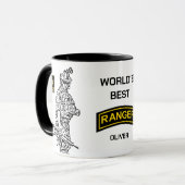 Mug Le meilleur Ranger du monde personnalisé (Devant gauche)