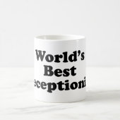 Mug Le meilleur réceptionniste du monde (Centre)