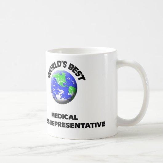 Mug Le meilleur représentant de commerce Médicale du (Droite)
