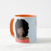 Mug Le meilleur reste à venir... | Beauté naturelle (Devant gauche)