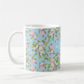 Mug Le meilleur rose Apple de maman jamais se (Gauche)