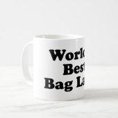 Mug Le meilleur sac de dame du monde (Devant gauche)