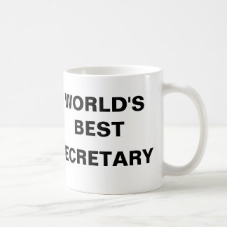 MUG LE MEILLEUR SECRÉTAIRE DU MONDE