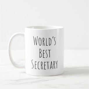 Mug Le meilleur secrétaire du monde