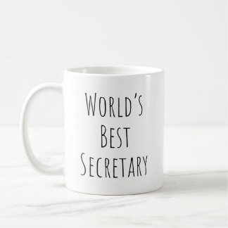 Mug Le meilleur secrétaire du monde