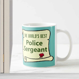 Mug Le meilleur sergent de police du monde.