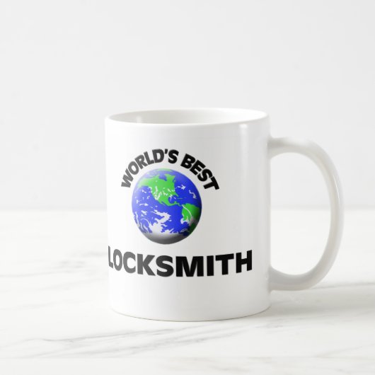 Mug Le meilleur serrurier du monde (Droite)