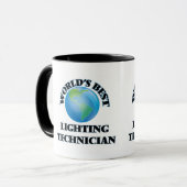 Mug Le meilleur technicien de l'éclairage du monde (Devant gauche)