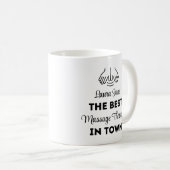 Mug Le Meilleur Thérapeute De Massage En Ville (Devant droit)