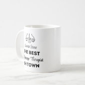 Mug Le Meilleur Thérapeute De Massage En Ville (Devant gauche)