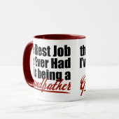 Mug Le meilleur travail est un grand-père (Devant gauche)