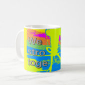 Mug Le meilleur USA Hope Hillary forte ensemble (Devant gauche)