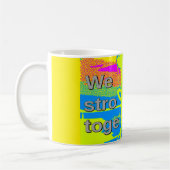 Mug Le meilleur USA Hope Hillary forte ensemble (Gauche)