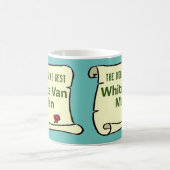 Mug Le meilleur Van Blanc du monde. (Centre)