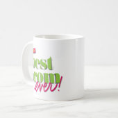 Mug Le meilleur vert de bal d'étudiants jamais - (Devant gauche)