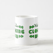 Mug Le meilleur vert obstruant de la maman du monde (Centre)