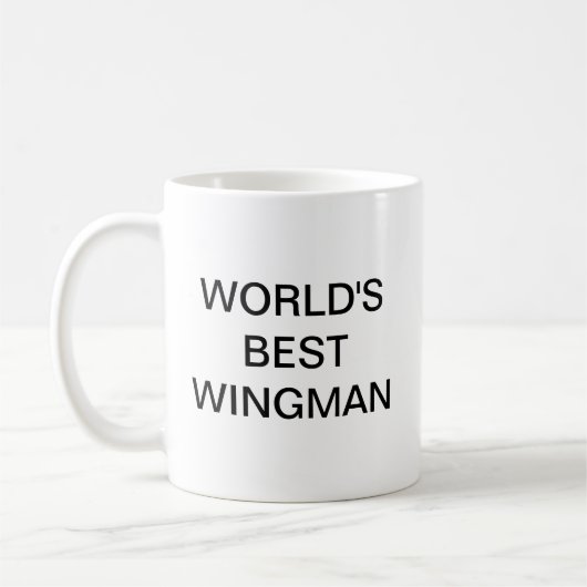 Mug Le meilleur Wingman du monde (Gauche)