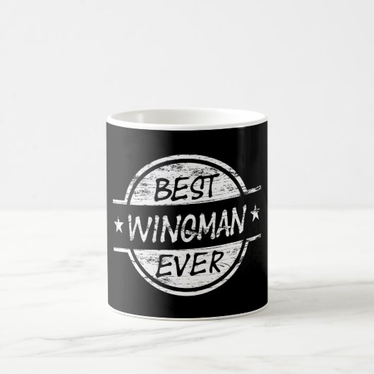 Mug Le meilleur Wingman toujours blanc (Centre)