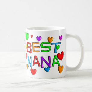 Mug Le meilleurs T-shirts et cadeaux de Nana