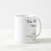 Mug le mélange parfait, mariage merci chic élégant (Devant droit)