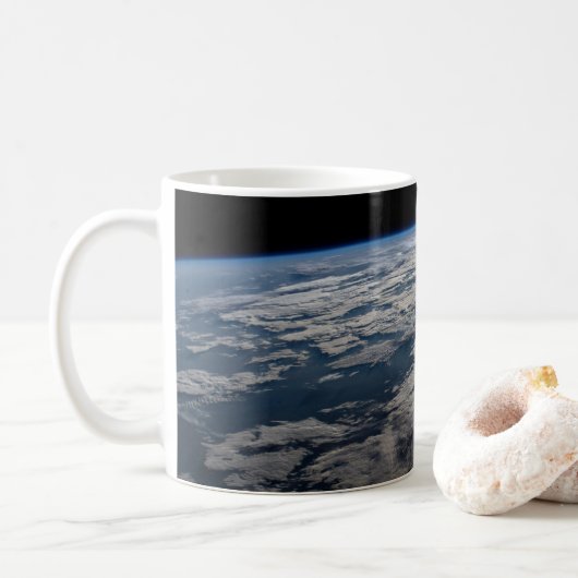 Mug Le membre de la Terre au-dessus d'une Australie oc (Avec donut)
