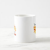Mug Le mème le plus cool du monde floral (Centre)