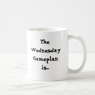 Mug Le mercredi Gameplan est… Temporisez