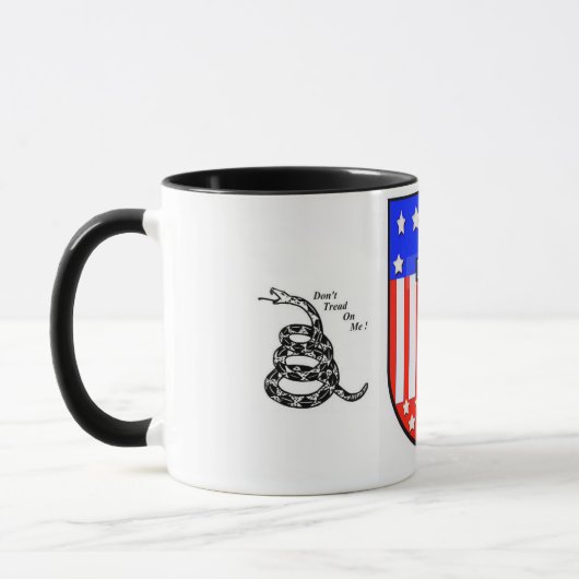 Mug Le messager de constitution ne marchent pas sur (Gauche)