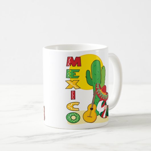 Mug Le Mexique (Devant droit)