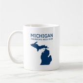 Mug Le Michigan. Hauts cinq de l'Amérique (Gauche)