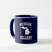 MUG LE MICHIGAN POUR HILLARY (Devant gauche)