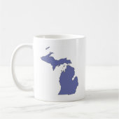 Mug Le Michigan : Un état BLEU (Gauche)