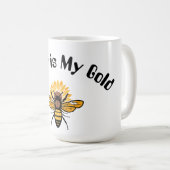 Mug Le miel est mon or (Devant droit)