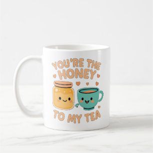 Mug Le miel mignon et l'amour du thé
