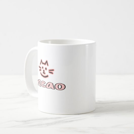 Mug Le mien du chat (Devant gauche)
