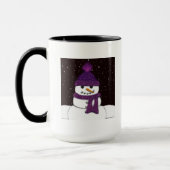 Mug Le mignon bonhomme de neige sans arme (Gauche)