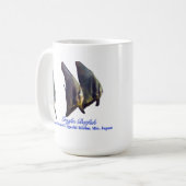 Mug Le mignon poisson à nageoires longues (Devant gauche)